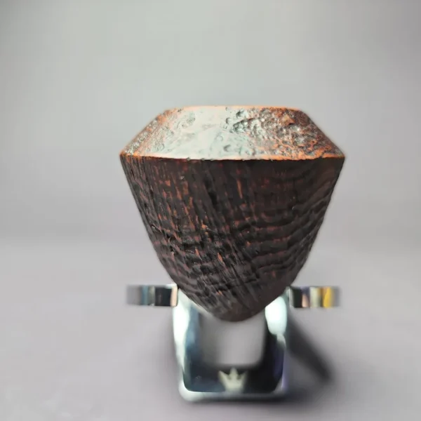 Morgan BlackJack 30 Sandblasted Bulldog Briar Pipe, New - Image 3