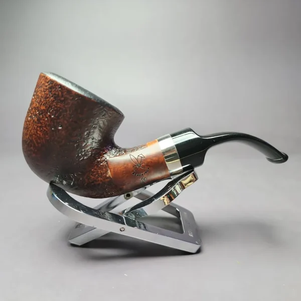 Morgan BlackJack 20 Sandblasted Dublin Briar Pipe, New - Image 3