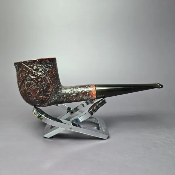 Dunhill 1964 Shell Briar Sandblasted Pot Estate Briar Pipe, English Estates - Image 3