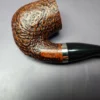 Merchant Service Sandblasted "Full Bent"  Bent Billiard Artisan Briar Pipe, New - Image 3