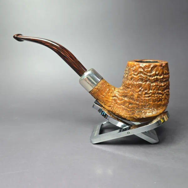 Ashton 2006 Old Church XXX Sandblasted Estate Briar Pipe, English Estates - Image 4