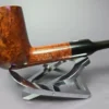 James Upshall Tilshead Group 5 Smooth Saddle Dublin Estate Briar Pipe, Unsmoked - Image 4