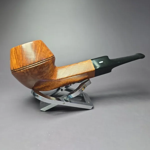 Castello "Castello" G Smooth Bulldog Straight Estate Briar Pipe, Italian Estates - Image 4