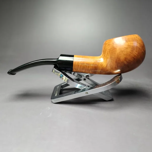 Michel Smooth Author Estate Briar Pipe, Unsmoked - Image 4