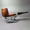 Peterson Aran Nickel Mounted 106 Smooth Billiard Estate Briar Pipe, Irish Estates - Image 4