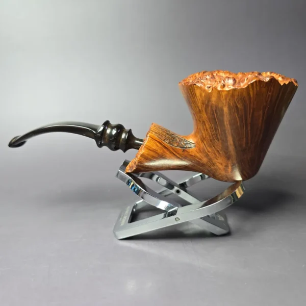 Bjarne XL Smooth Freehand Estate Briar Pipe, Danish Estates - Image 4
