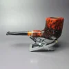 Nording Partially Rusticated Spigot Pot Estate Briar Pipe, Unsmoked - Image 4