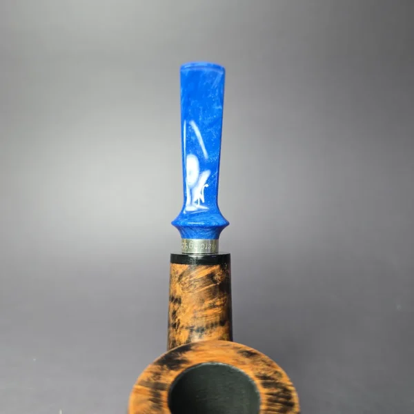 Nording B XL Smooth Bent Billiard w/ Silver Estate Briar Pipe, Unsmoked - Image 4