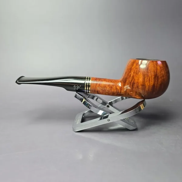 Gigi Epoca Smooth Apple Estate Briar Pipe, Unsmoked - Image 4