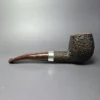 Ferndown Bark 3 Star Rusticated Panel Apple Estate Briar Pipe, English Estates - Image 4