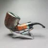 Morgan BlackJack 20 Sandblasted Dublin Briar Pipe, New - Image 4