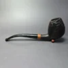 W.O. Larsen Sandblasted Walrus (Sven Knudsen Design) Estate Briar Pipe, Unsmoked - Image 4