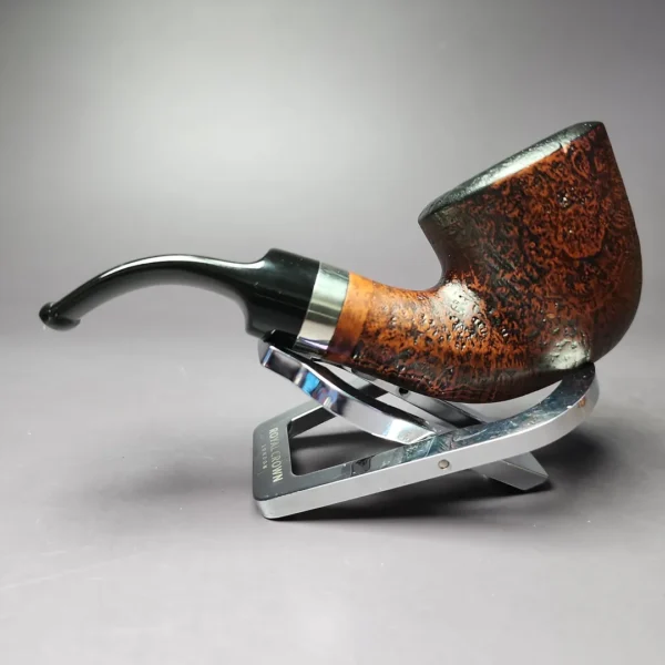 Morgan BlackJack 20 Sandblasted Dublin Briar Pipe, New - Image 4