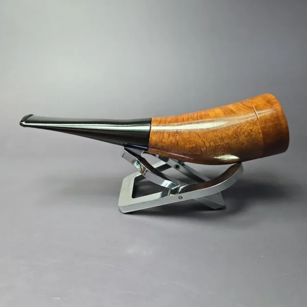 Wally Frank Smooth Horn Cigar Wind Cap Estate Briar Pipe, American Estates - Image 4