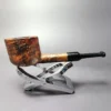 Proxima by Piero Vitale Contrast Sandblasted Pot Briar Pipe, New - Image 4