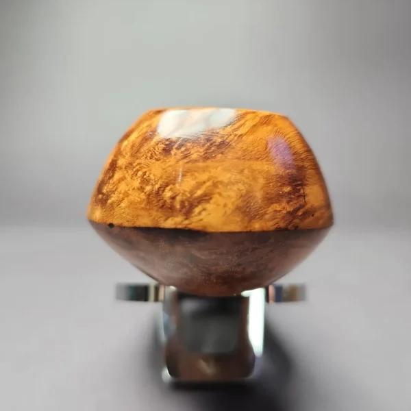 Nording Smooth Squat Tomato Estate Briar Pipe, Unsmoked - Image 4
