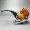 Merchant Service Smooth "Full Bent" Handmade Briar Pipe, New - Image 4