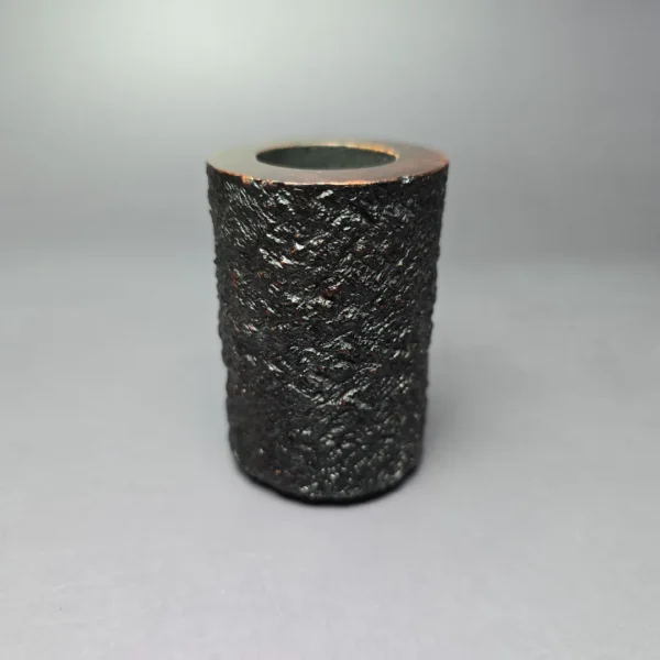 Ferndown Bark 2 Star Silver Spigot Poker Estate Briar Pipe, English Estates - Image 4