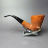 Talamona Roccia Rusticated Dublin Estate Briar Pipe, Italian Estates - Image 4