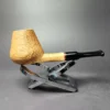 Proxima by Piero Vitale Natural Sandblasted Brandy Briar Pipe, New - Image 4