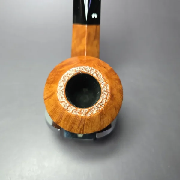 Caminetto New Dear Wax Drip Bulldog Estate Briar Pipe, Italian Estates - Image 5