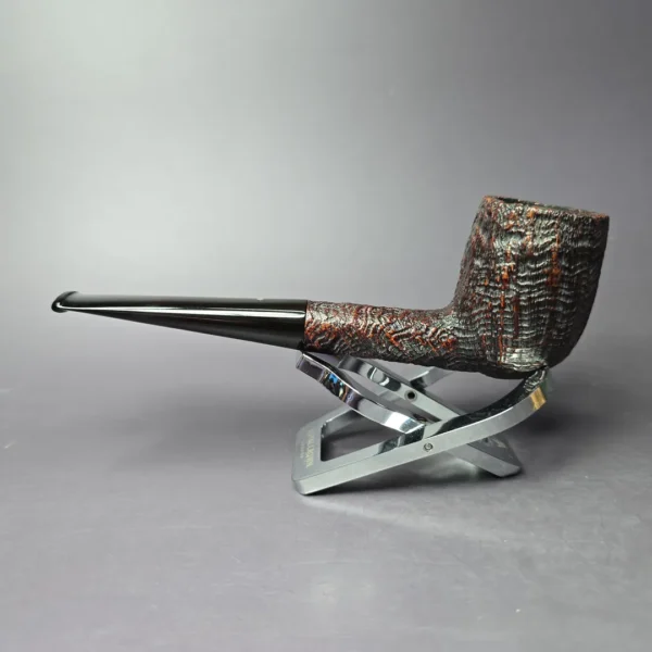 Dunhill 1939 Shell Sandblasted Billiard Estate Briar Pipe, English Estates - Image 5