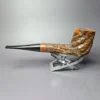 Custom-Bilt Mincer Era XL Rusticated Filter Billiard Estate Briar Pipe, - Image 5