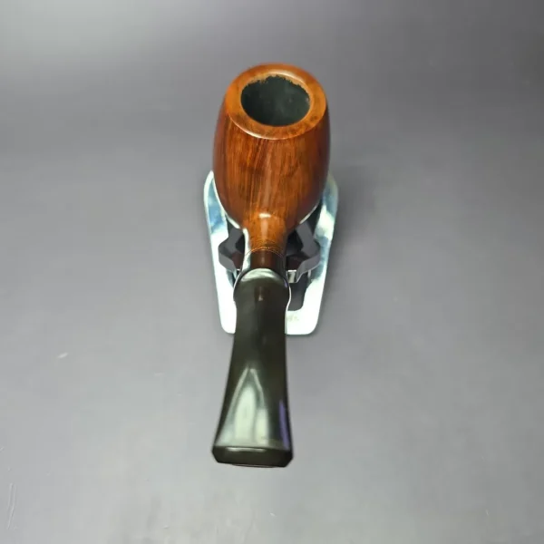 W.O. Larsen Straight Grain Smooth Brandy Estate Briar Pipe, Unsmoked - Image 5