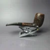 GBD Popular 701 Sandblasted Panel Zulu Estate Briar Pipe, English Estates - Image 5
