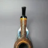 HS Studio "Lars Ivarsson" Sandblasted Acorn Estate Briar Pipe, Unsmoked - Image 5