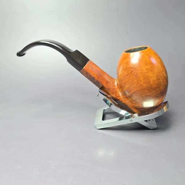 Ed Burak Connoisseur XL Smooth Diamond Shank Egg Estate Briar Pipe, American Estates - Image 5