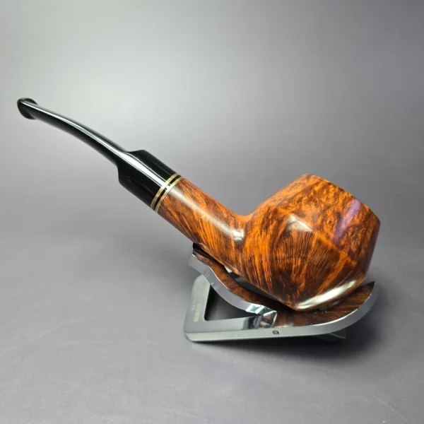 Design Berlin Burberry Smooth Rhodesian Estate Briar Pipe, 9mm, Unsmoked - Image 5