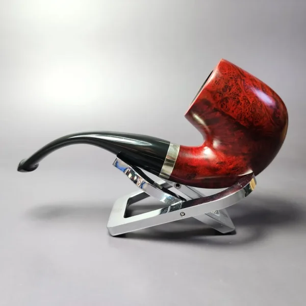 Merchant Service Smooth “Full Bent” Artisan Briar Pipe, New - Image 5