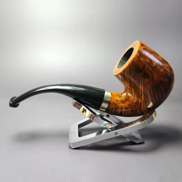 Merchant Service Smooth “Full Bent” Artisan Briar Pipe, New - Image 5