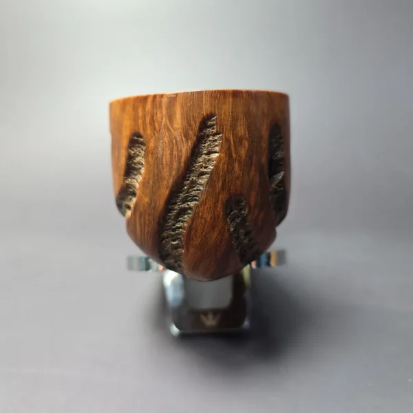 Kaywoodie Handmade “Paul Bunyan” Rusticated Pot Estate Briar Pipe, American Estates - Image 5