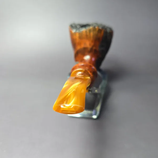 Bari Wiking XL Partially Rusticated Freehand Estate Briar Pipe, Danish Estates - Image 5