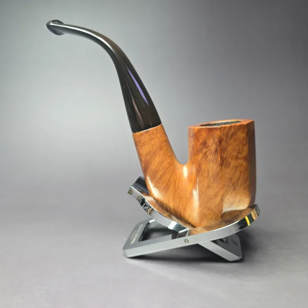 Ed Burak Connoisseur Smooth Panel Oom Paul Estate Briar Pipe, American Estates - Image 5