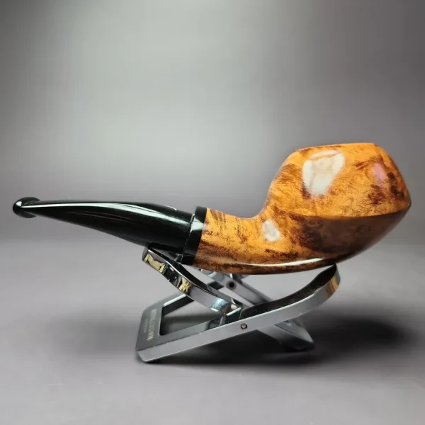 Nording Smooth Squat Tomato Estate Briar Pipe, Unsmoked - Image 5