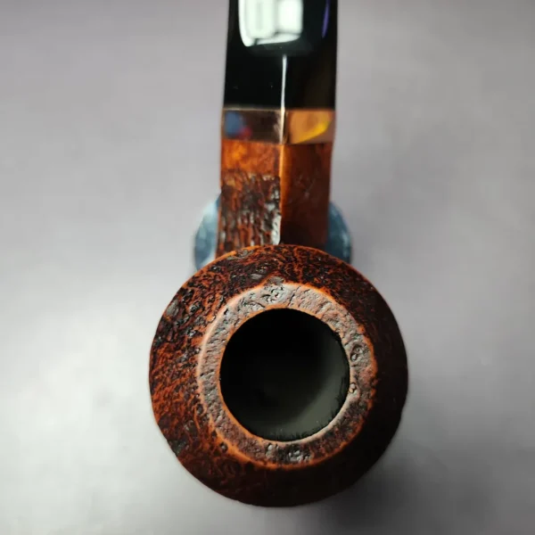Morgan BlackJack 30 Sandblasted Bulldog Briar Pipe, New - Image 5
