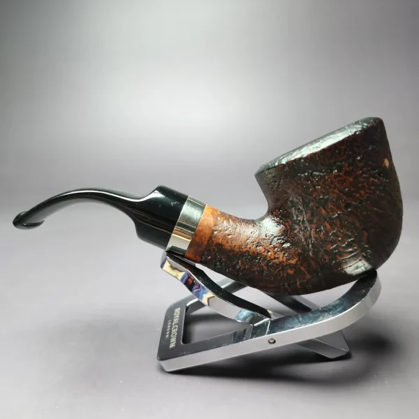 Morgan BlackJack 20 Sandblasted Dublin Briar Pipe, New - Image 5