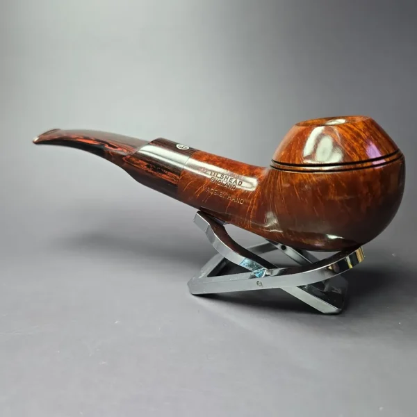 James Upshall A Grade EXL Bullmoose w/ Cumberland Estate Briar Pipe, Unsmoked - Image 5