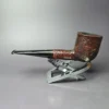 Dunhill 1964 Shell Briar Sandblasted Pot Estate Briar Pipe, English Estates - Image 5