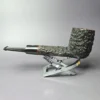 James Upshall Bark Group 6 Rusticated Lovat Estate Briar Pipe, Unsmoked, 9mm - Image 5