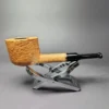 Proxima by Piero Vitale Sandblasted Pot Briar Pipe, New - Image 5