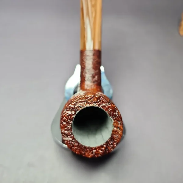 BriarWorks Classic C22 Sandblasted Briar Pipe, New - Image 5