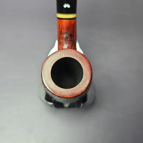 Caminetto 2020/2021 Sandblasted Bent Billiard Estate Briar Pipe, Italian Estates - Image 6