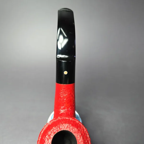 Ashton Claret XXX Sandblasted Rhodesian Estate Briar Pipe, Unsmoked - Image 6