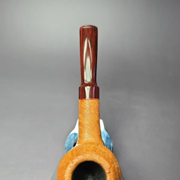 Sean Reum Sandblasted Apple Handmade Briar Pipe, New - Image 6