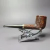 Stanwell SSM 97 Sandblasted Hex Shank Billiard Estate Briar Pipe, Danish Estates - Image 6