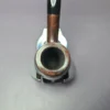 Brebbia Junior Noce 2764 Smooth Bent Billiard Estate Briar Pipe, Unsmoked, 9mm - Image 6